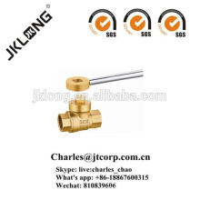 Brass Magnetic Lockable Ball Valve brass gas valve